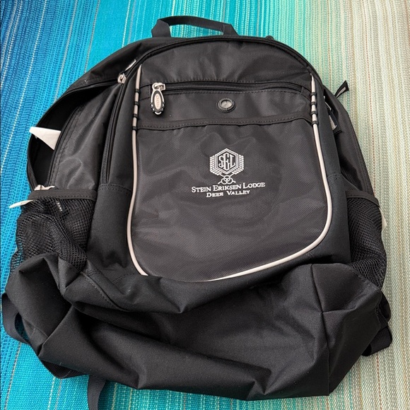 Stein Eriksen Lodge Black Backpack